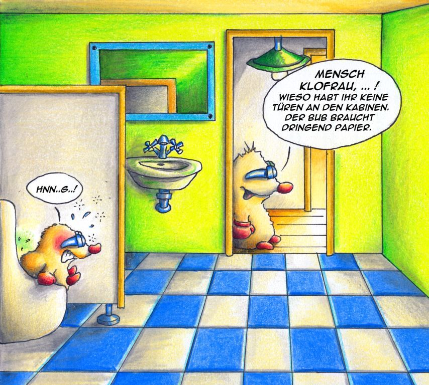 Cartoon: Pinkelstein 1