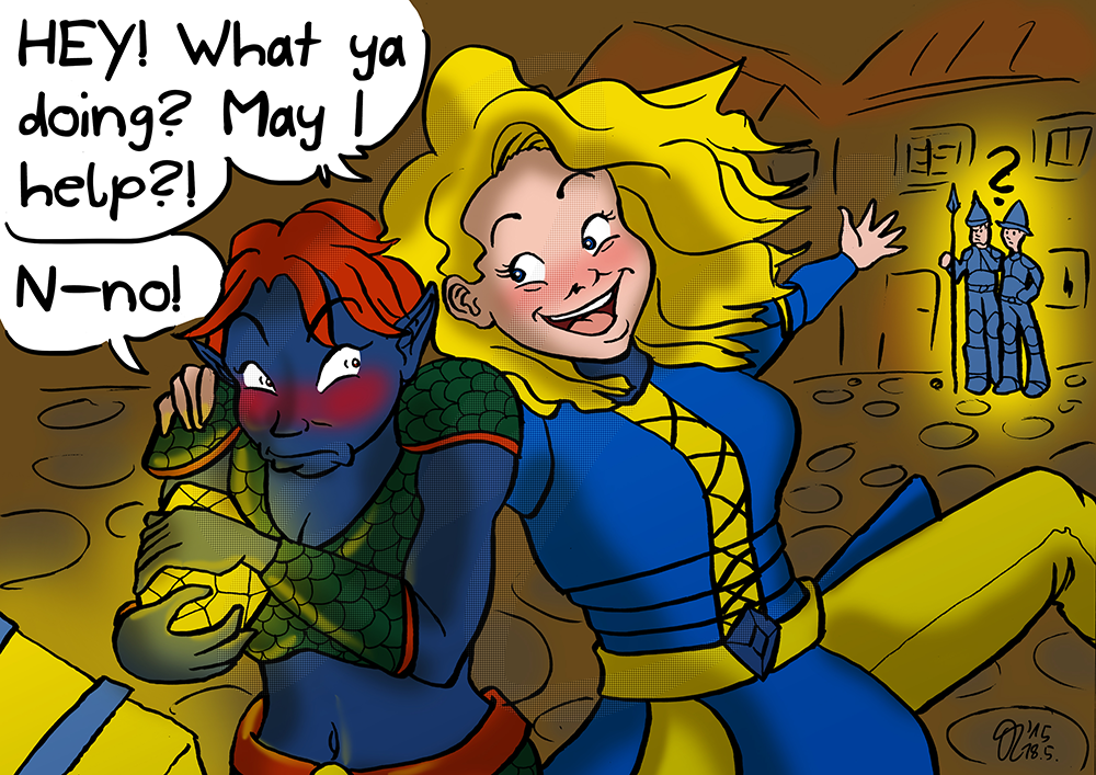 Comic: May I help? - The Elder Scolls Online 1