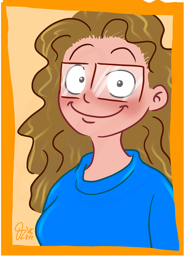 Illustration: Selbstportrait 1