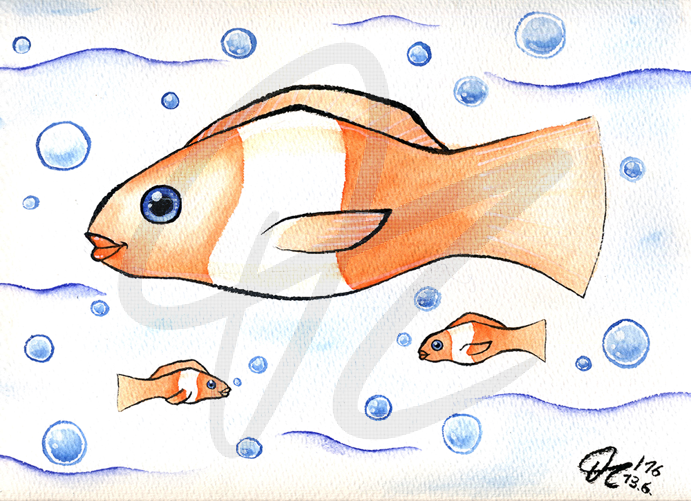 Illustration: Used to be a Fish 1