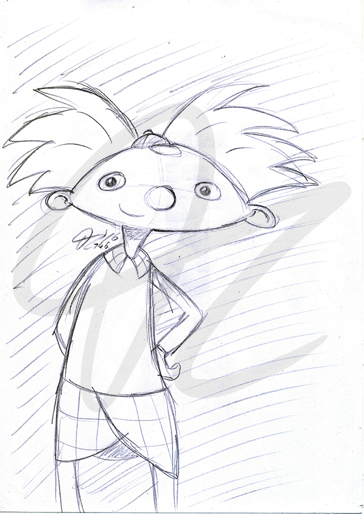 Concept Art / Character Design: Arnold 1