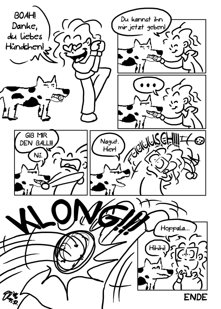 Comic: Der liebe Hund 1