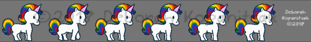 Animation: Einhorn Avatar Animation 1