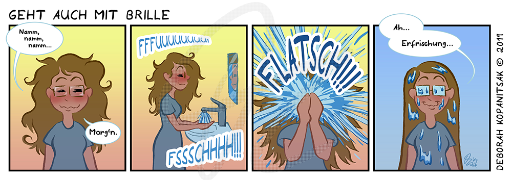 Comic: Geht auch mit Brille 1