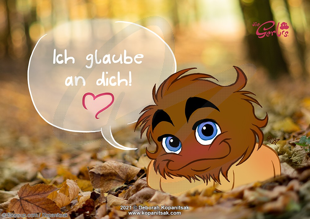 Illustration: Ich glaube an dich 1