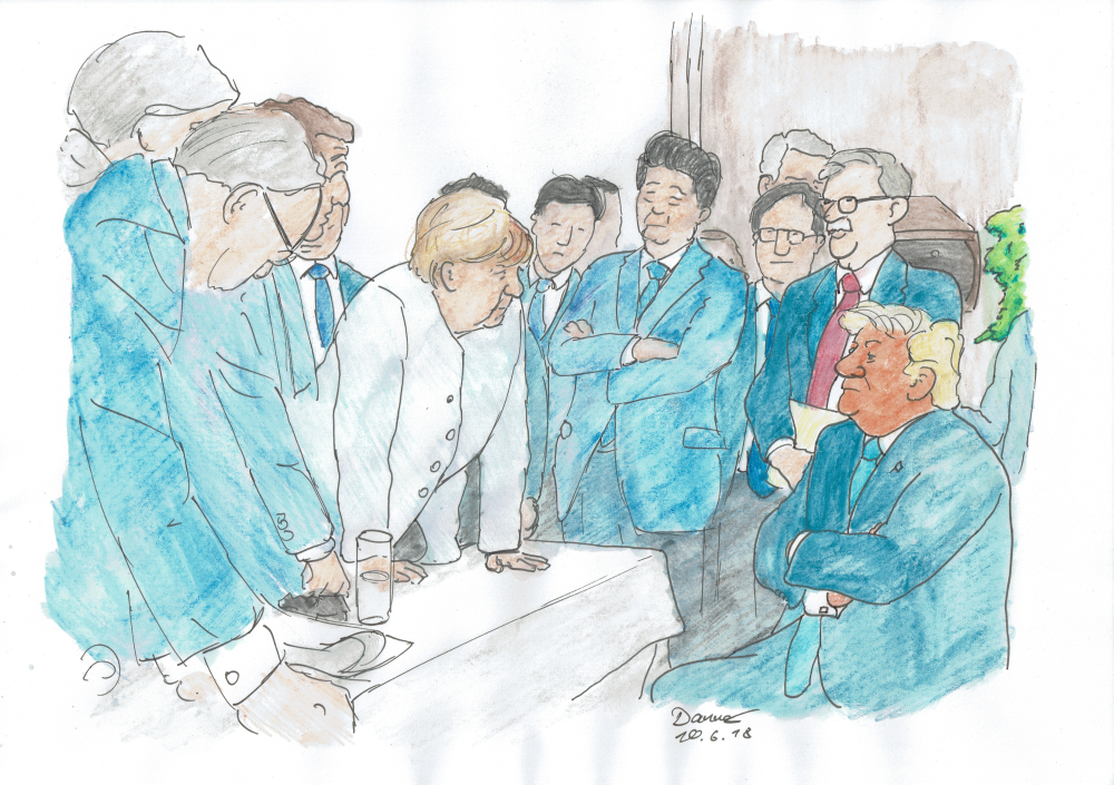 Illustration: Die beleidigte Orange 1