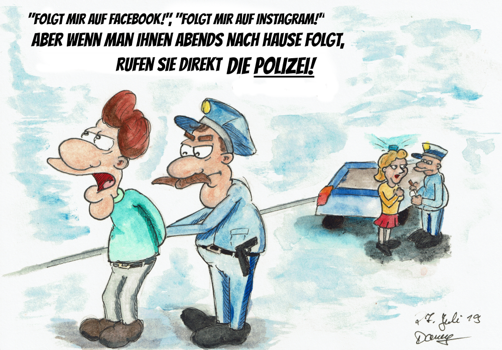Cartoon: Follower 1