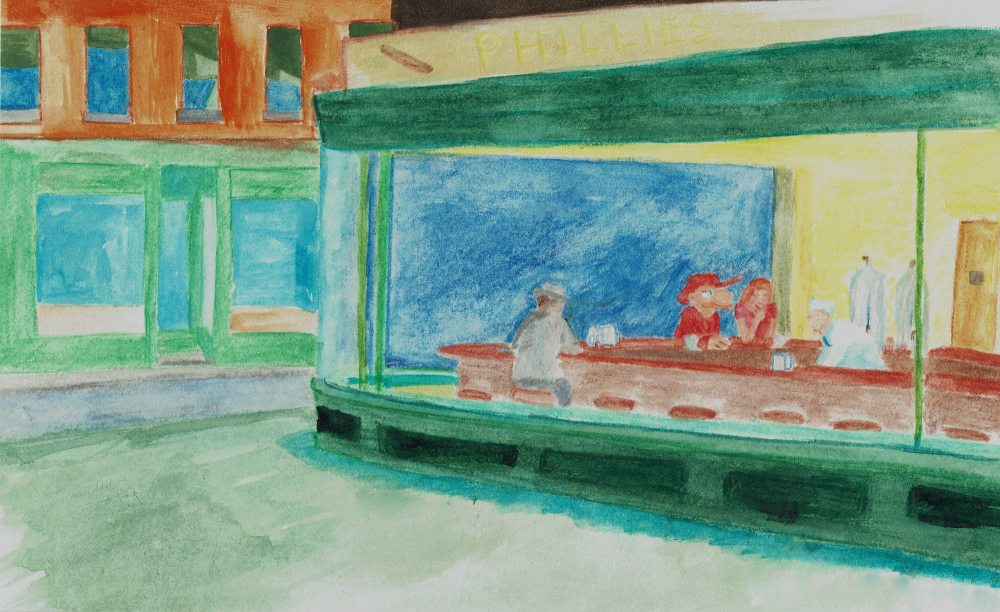Illustration: Nighthawks 1