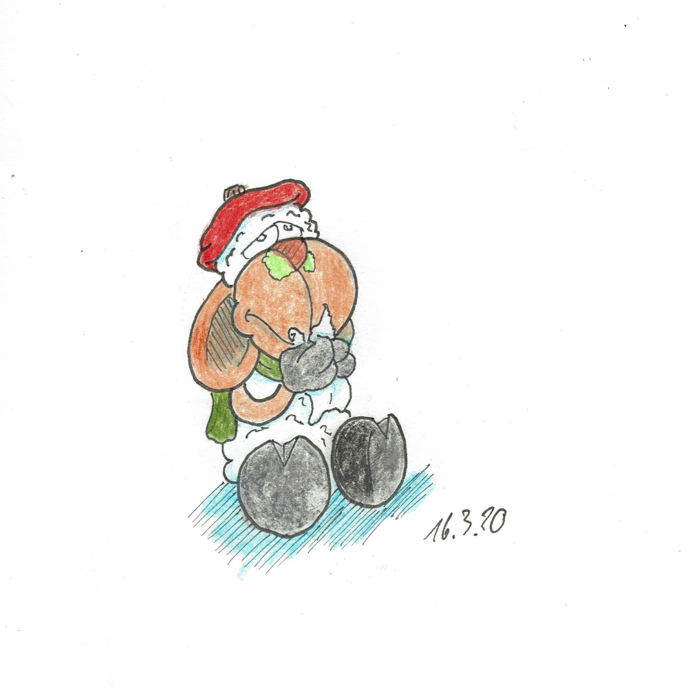 Illustration: Sketchbook März 2020 1