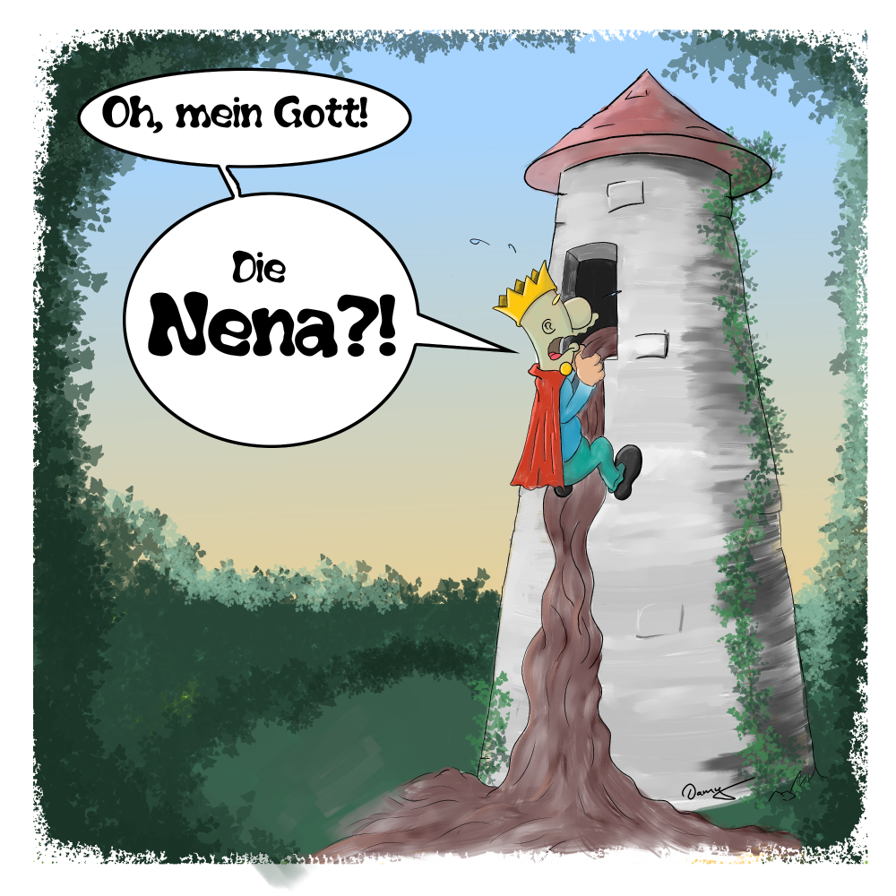 Cartoon: Rapunzel 1