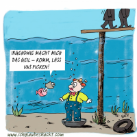 Neue Schuhe für den Clown