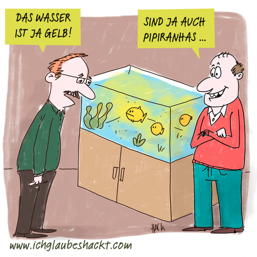 Cartoon: Pipiranha 1
