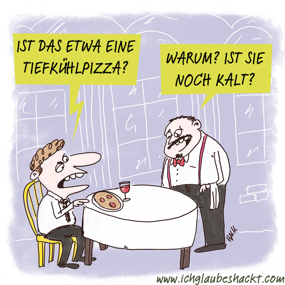 Cartoon: Pizza 1