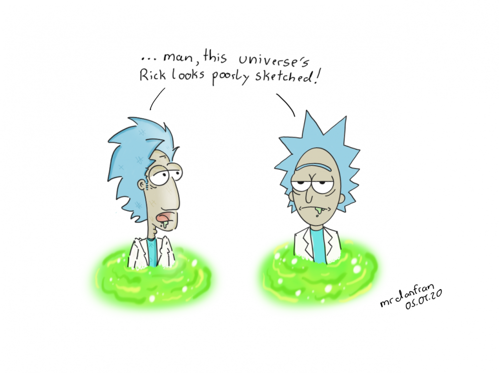 Cartoon: Sketches from the Multiverse! 1