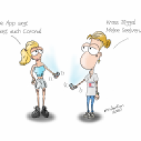 Tinder? Hier kommt die Corona App