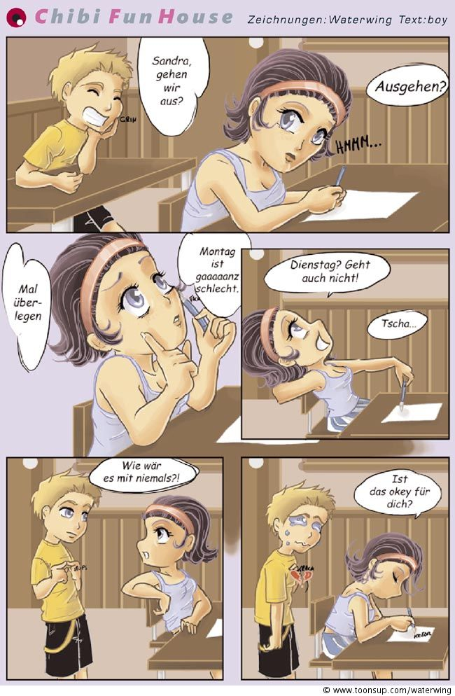 Comic: Chibi Fun House (Text : Boy) 1
