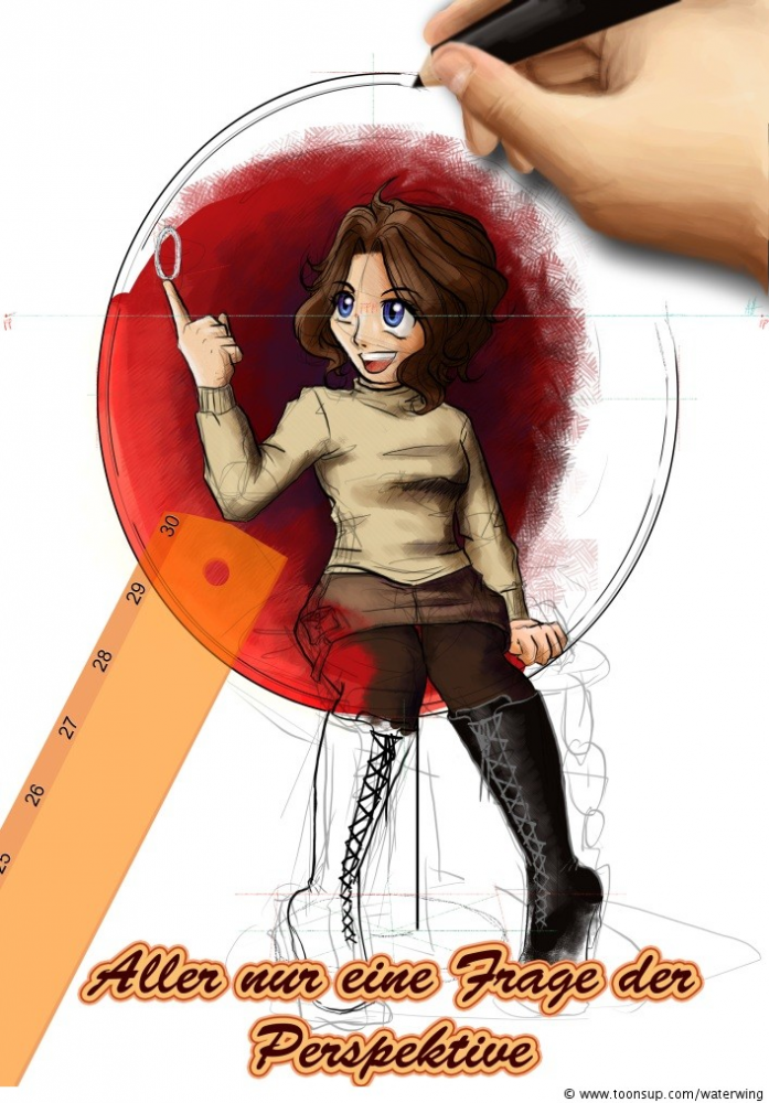 Illustration: Alles nur eine Frage der Perspektive 1