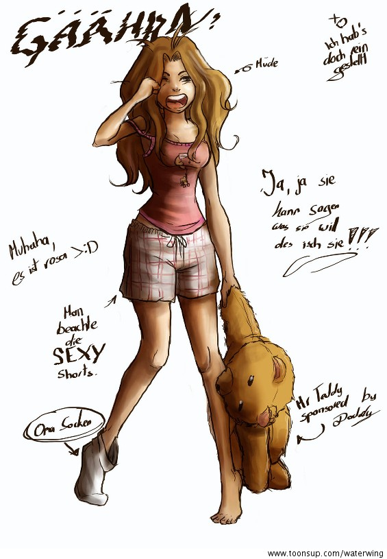 Illustration: Müdes Cousinchen xD 1