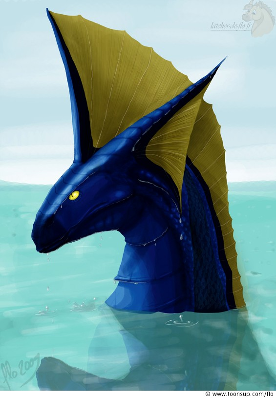 Illustration: Water dragon 1