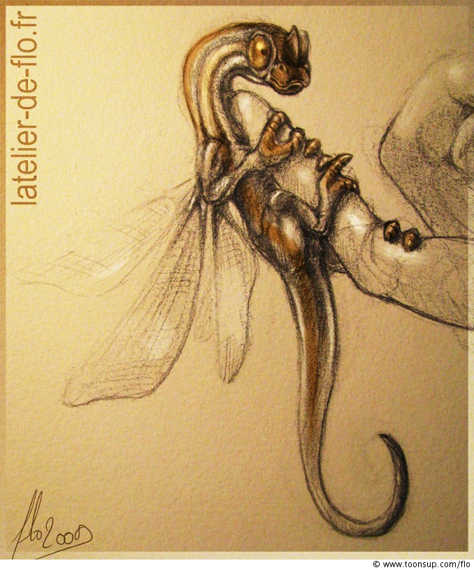 Concept Art / Character Design: Hey little one 1