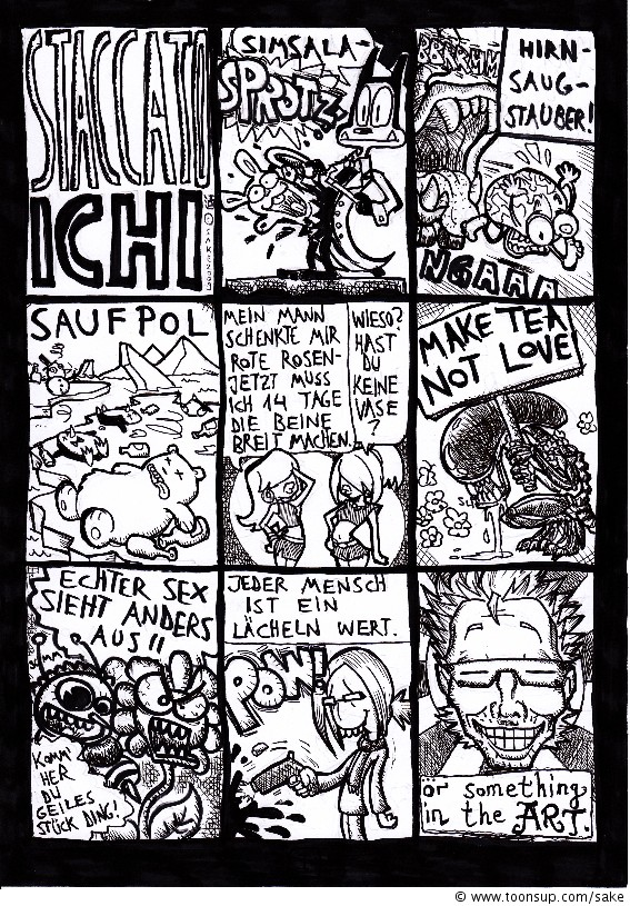Cartoon: staccato 1 1