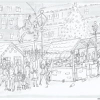 Scribble Weihnachtsmarkt