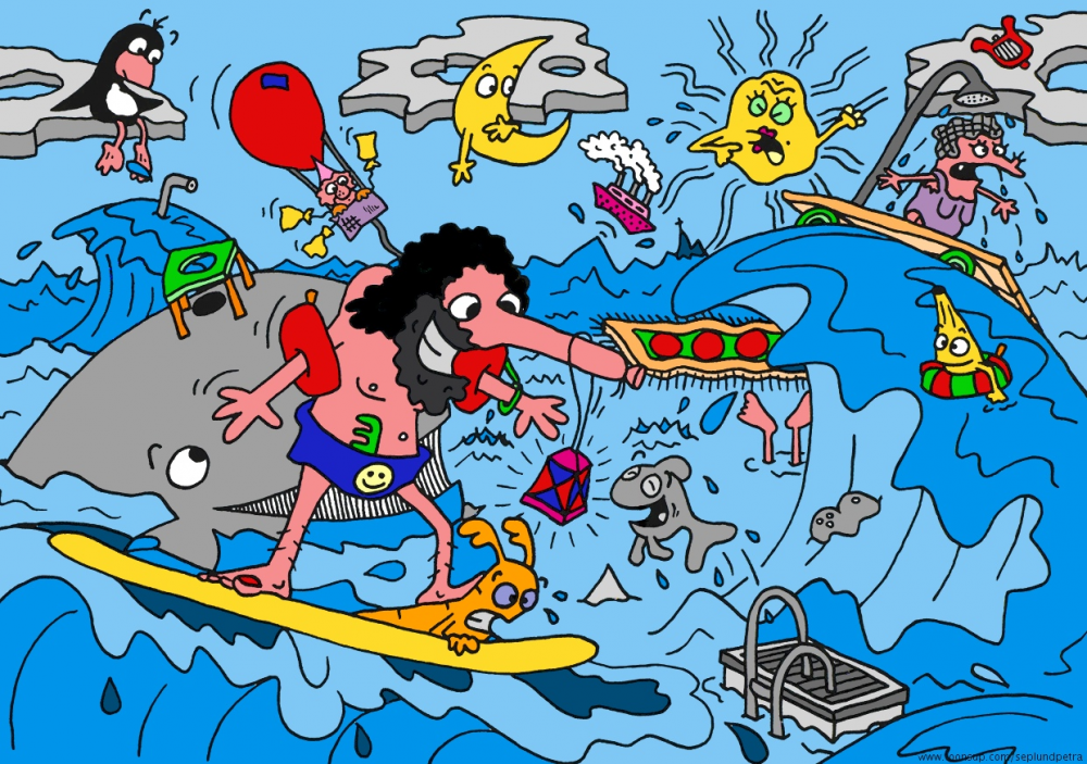 Cartoon: SuP Ausmalbild 1