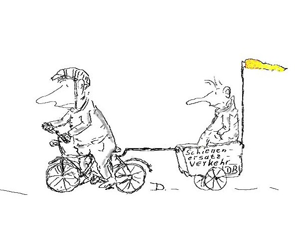 Cartoon: ...gute Reise 1