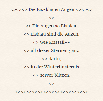 Anderes: Gedichte 3