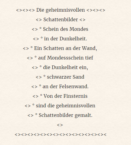 Anderes: Gedichte 7