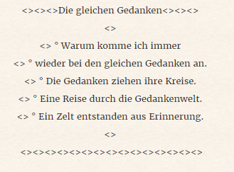 Anderes: Gedichte 8
