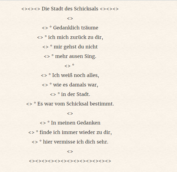 Anderes: Gedichte 22