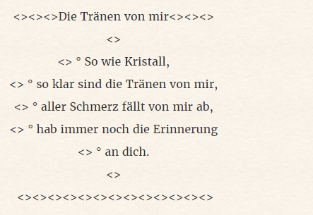 Anderes: Gedichte 26