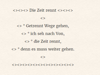 Anderes: Gedichte 30
