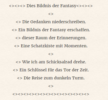 Anderes: Gedichte 1