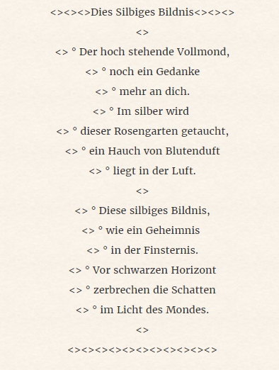 Anderes: Gedichte 10