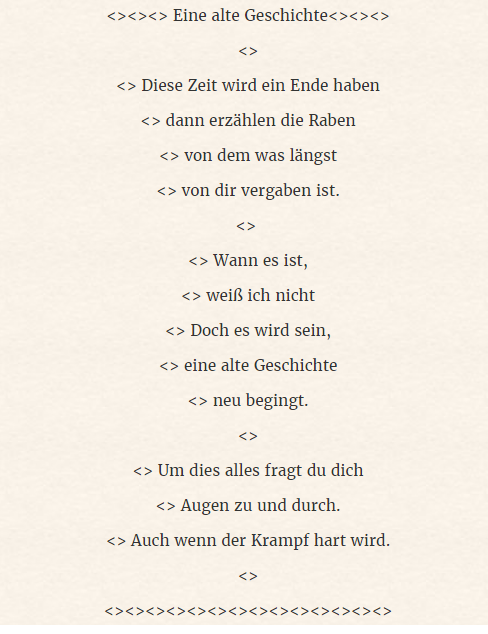 Anderes: Gedichte 4