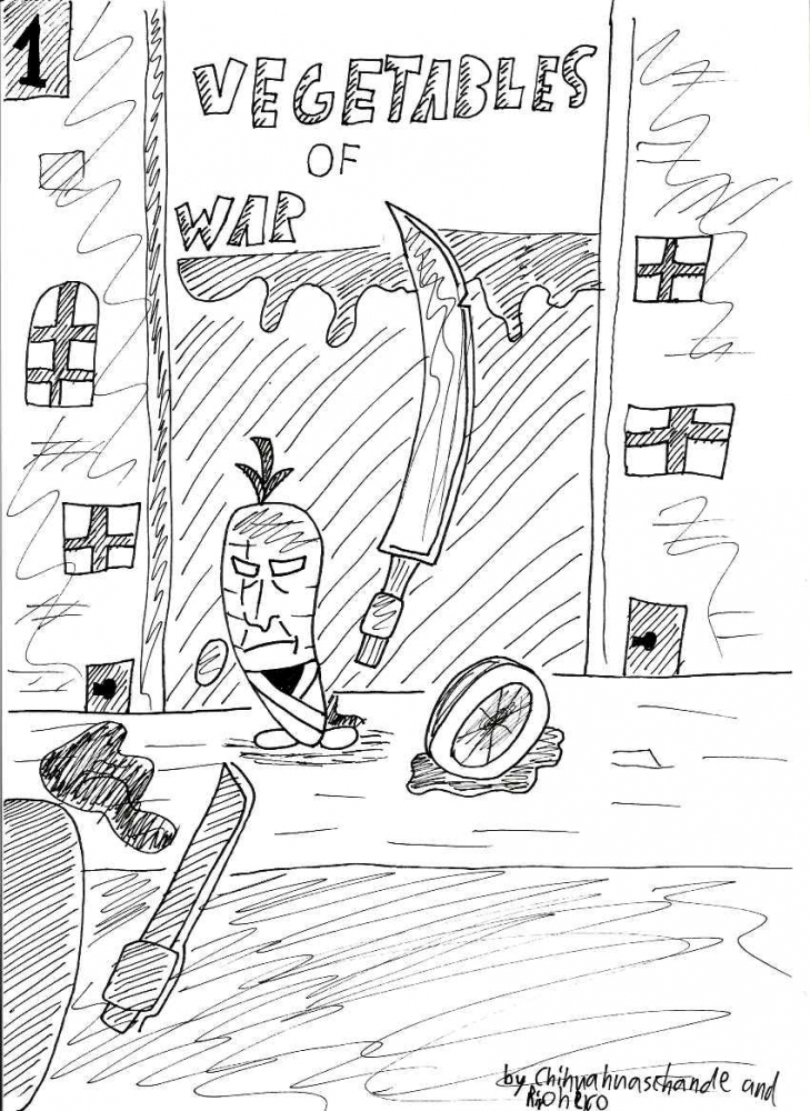 Comic: VEGETABLES OF WAR 1