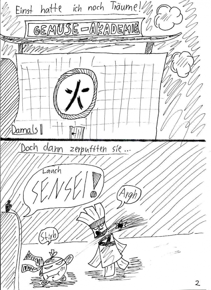 Comic: VEGETABLES OF WAR 3