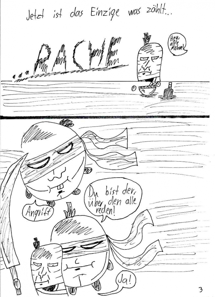 Comic: VEGETABLES OF WAR 4