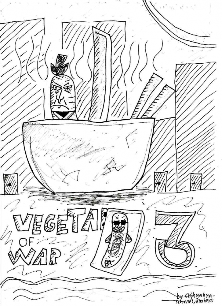 Comic: VEGETABLES OF WAR 3 1