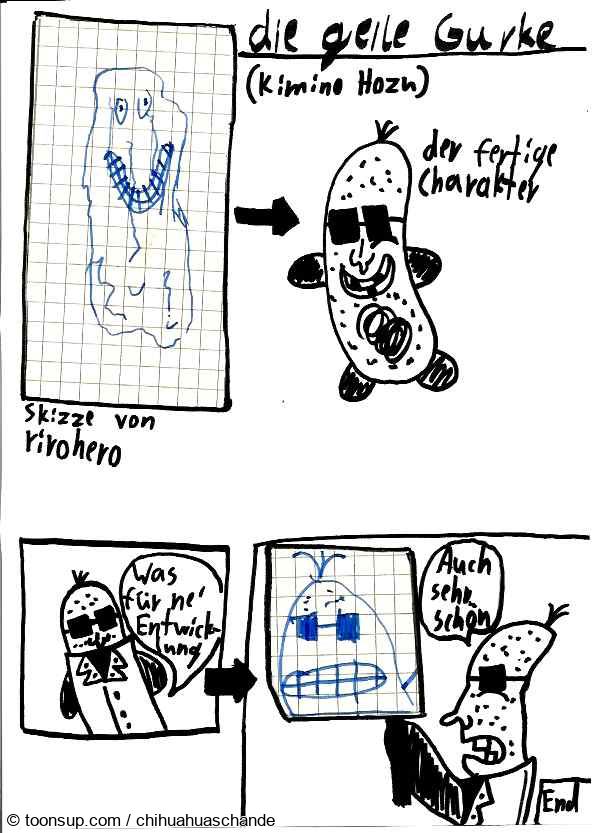 Comic: DIE GEILE GURKE AUS VEGETABLES OF WAR 1