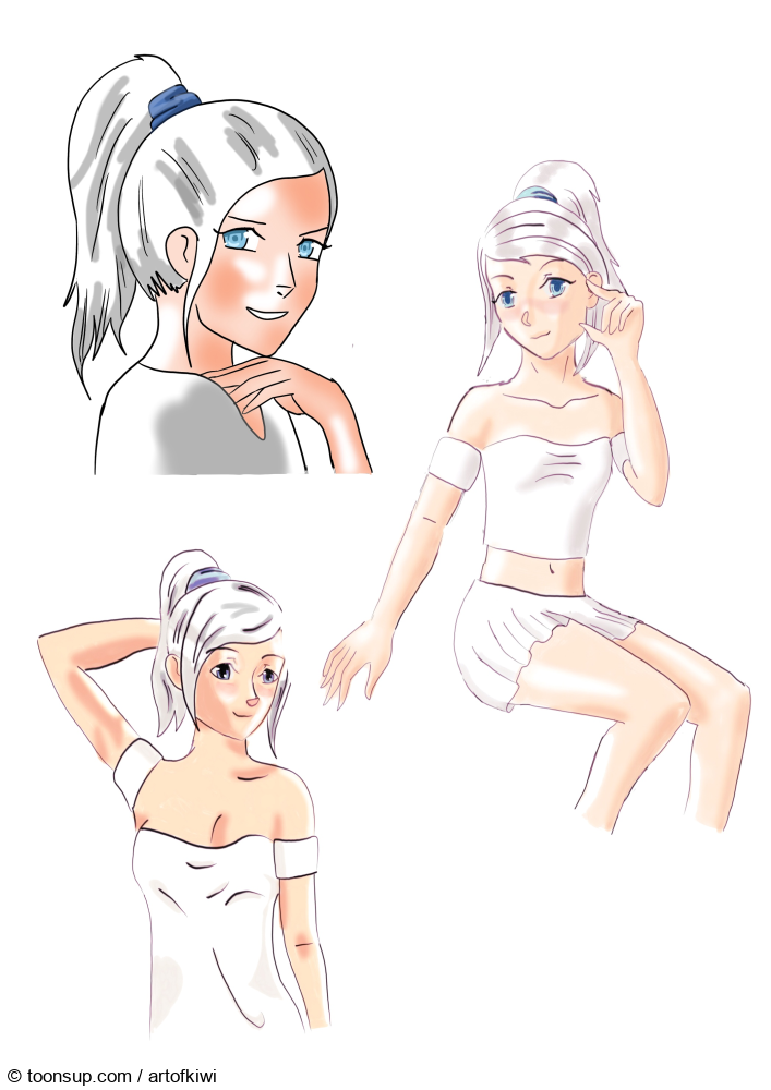 Concept Art / Character Design: nvision - Character Sheets 11