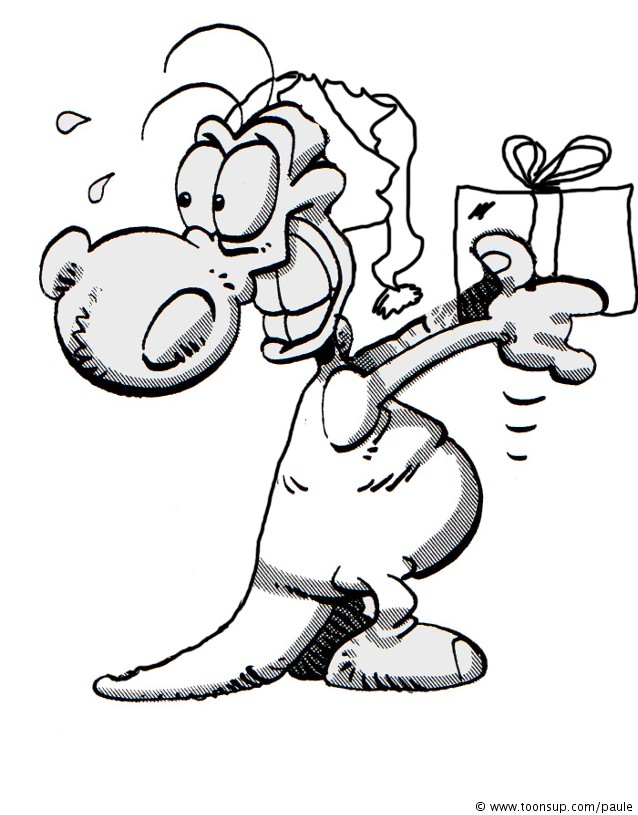 Cartoon: present 1