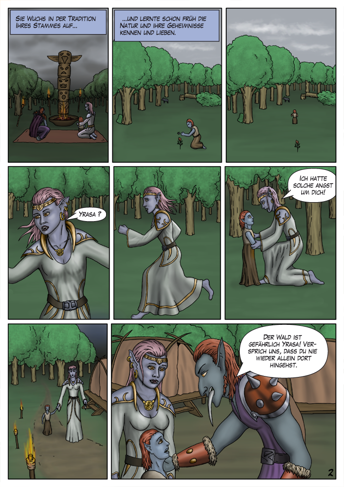 Comic: Yrasa und die Schmuggler 3