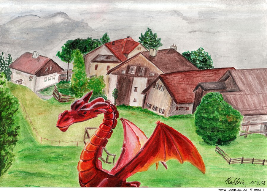 Illustration: Swiss Mountains 1