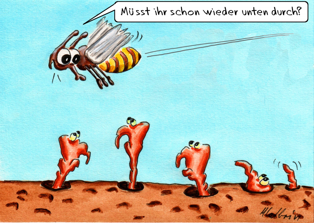 Cartoon: Unten durch 1