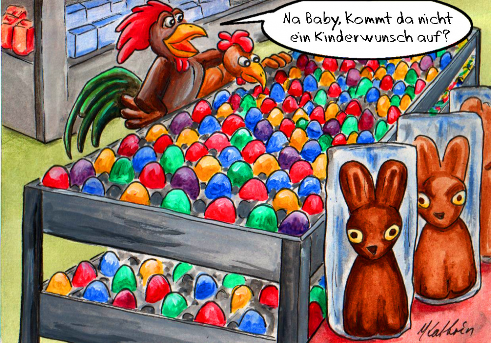 Cartoon: Kinderwunsch 1
