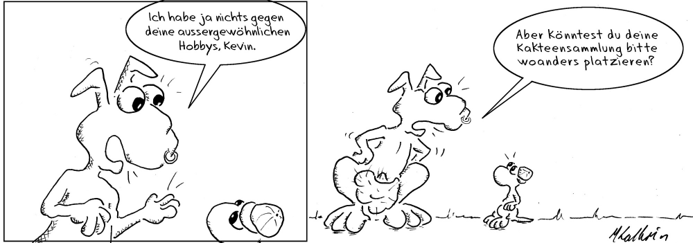 Comic: Kakteensammlung 1