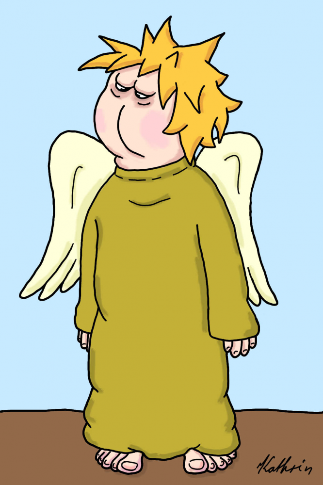 Cartoon: Arschlochengel 1